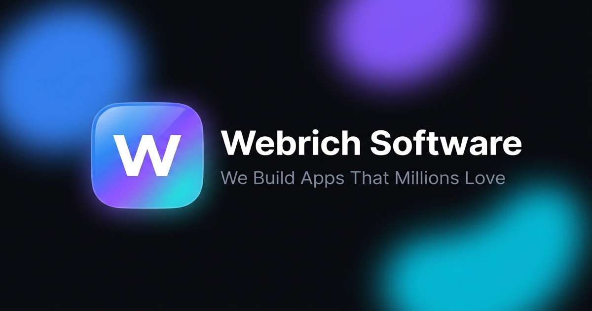 Webrich Software - Premier App Development | iOS, Android, Enterprise